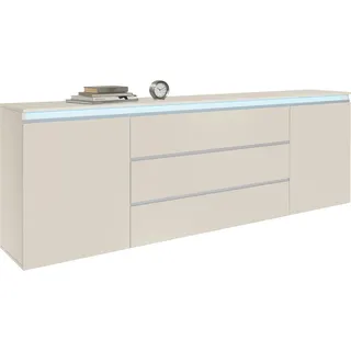 Home Affaire Magic 240 x 81 x 40 cm kaschmir matt / Braun