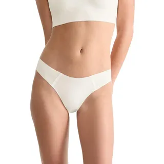 Sloggi Damen Zero Feel 2.0 Tiny Tanga, Silk White, S