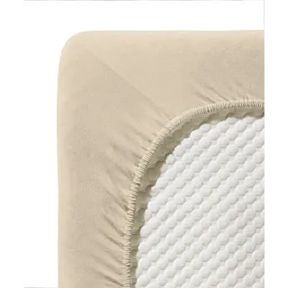 Jenny C 001115 Single-Jersey 120 x 200 cm beige