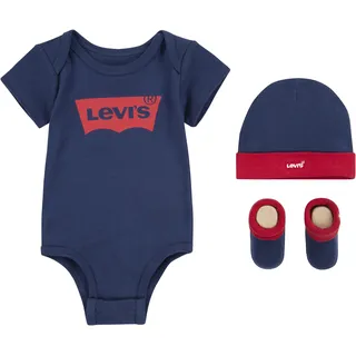 Levi's Levi's® Kids Body »Neugeborenen-Geschenkset« Set, 3 Stk. UNISEX, blau