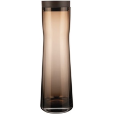 Bild von -SPLASH- Wasserkaraffe, Glasgefäß, eleganter Braunton, 1000ml, Farbe Coffee, 1 L, 64283
