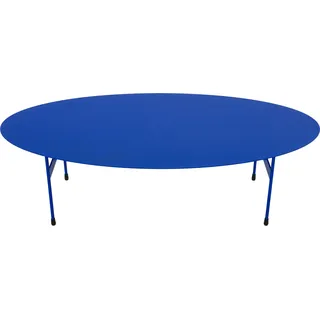 Spinder Design Couchtisch »MIRA OVAL« Couchtisch aus Stahl, blau
