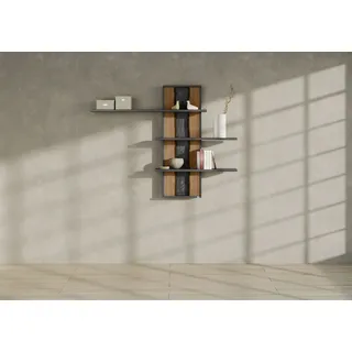 Set One by Musterring Garderobenpaneel Tacoma 134 x 138,8 x 23,4 cm Grau