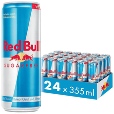 Red Bull 220665 Red Bull Sugarfree, Energy Drink, 24 x 0.355 L