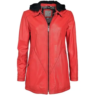 JCC Lederjacke »Lederjacke 3102220«, rot