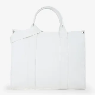 Valentino Syria Re Shopping Bag Bianco