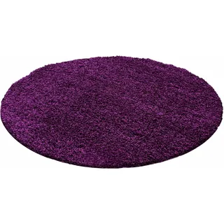 Ayyildiz Life Shaggy 1500 Hochflorteppich 80 cm lila