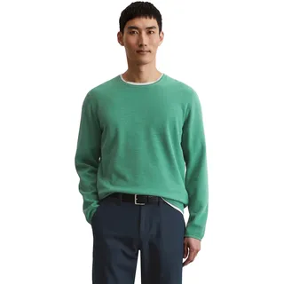 Marc O'Polo Herren, Pullover grün unifarben, grün, Herbst/Winter 2025/2026