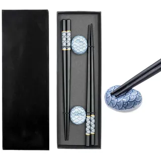 Intirilife Essstäbchen Set , Holz , 8.5x2.2x25.8 cm , Küchenzubehör, Küchenhelfer, Küchenutensilien