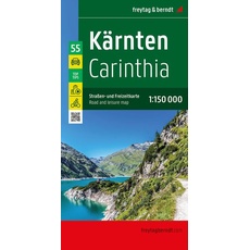 Kärnten, Straßen- und Freizeitkarte 1:150.000, freytag & berndt