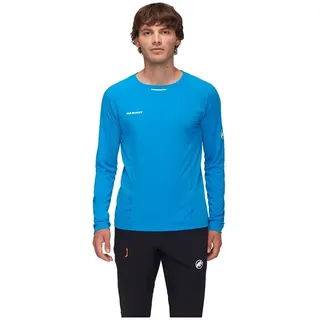 Mammut Aenergy Fl Langarm-t-shirt - Glacier Blue - L