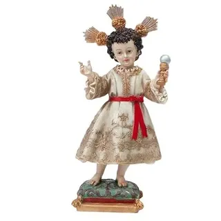 DRW Jesus Kind Sagrario Jesus Harz Berge Handbemalt 26 cm