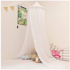 Bild Betthimmel baby bett Baldachin Moskiton für Schlafzimmer Moskitonetz Insektenschutz Kinder Prinzessin Spielzelte Weiß