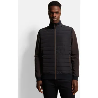 bugatti Sweatweste mit Quersteppung, blau