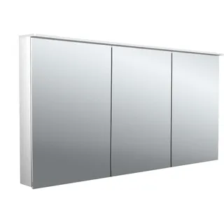 emco flat 2 design LED-Lichtspiegelschrank mit integrierter Beleuchtungsegel, 3 Türen, 1400x711x113mm, 979706406
