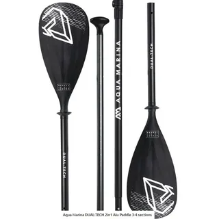 Aqua Marina Paddel Dual-tech 175-220 cm Aluminium Schwarz/Weiß