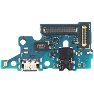 OnlyTech - Ersatz-Ladeanschluss für Samsung Galaxy A71 A715F – Internes Ersatzteil mit USB-Typ-C-Buchse, Mikrofon, Antenne und Klinkenstecker