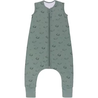 Fillikid Babyschlafsack "mit Beinen, TOG 0,5" für den Sommer und Raumtemperatur über 24, wal