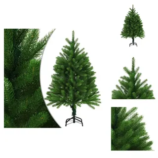 vidaXL Künstlicher Weihnachtsbaum Naturgetreue Nadeln 120 cm Grün - Weihnachtsbäume - Grün