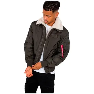 Alpha Industries B15-3 TT Bomberjacke für Herren Black Olive