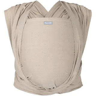 Hoppediz Babytragetuch gewebt ab Geburt, ergonomisches Tragetuch für Neugeborene und Kleinkinder, Baumwolle, Design Djerba, 4,60 m