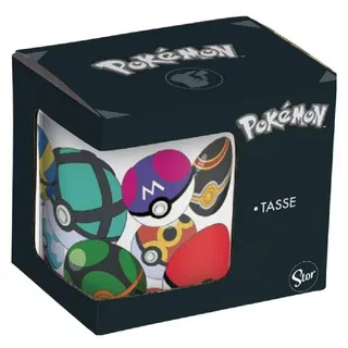 joojee GmbH Pokemon Multi Pokéball Tasse, 325 ml