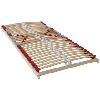 Boxxx Lattenrost , Holz, Kunststoff , Birke, Buche,Birke, Buche , Schichtholz , 140x190 cm , Federleisten mit Duokappen, Mittelgurt, individuelle Liegehärteeinstellung, nicht verstellbar , Schlafzimmer, Lattenroste, nicht verstellbare Lattenroste