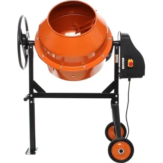 KRAFT&DELE | Betonmischer, Mischmaschine, Betonmaschine, 180L, 1250W