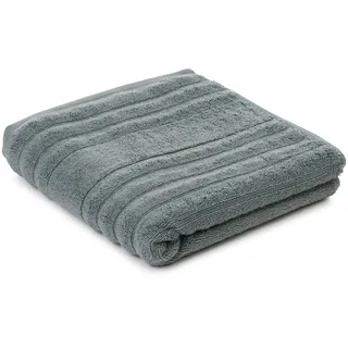 Gözze - Mailand Frottier-Handtuch, Weich und saugfähig, 70% Bio-Baumwolle/30% Viskose (Bambus), Vegan, 50 x 100 cm - Grün