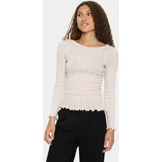 Saint Tropez Langarmshirt »GruSZ« gewellter Saum