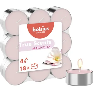 Bolsius True Scents Duft-Teelichter pink 18 St.