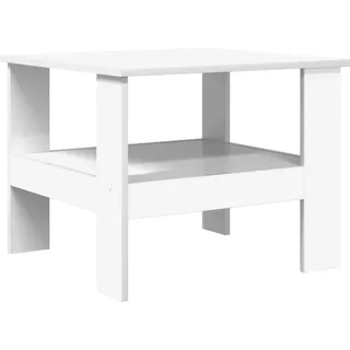 vidaXL Couchtisch Weiß 57 x 55 x 45 cm Holzwerkstoff - Weiß