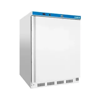 Saro Lagertiefkühlschrank - weiß, Modell HT 200, Tiefkühlschrank, Lagertiefkühlschrank, Volltüre, statische Kühlung, Restaurant, Imbiss, Hotel, Einfrieren, Lagern - weiß