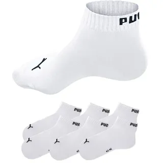 Puma Socken 6 Paar Weiß 43-46