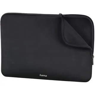 Hama Laptop-Sleeve Neoprene, bis 40 cm (15,6"), Schwarz