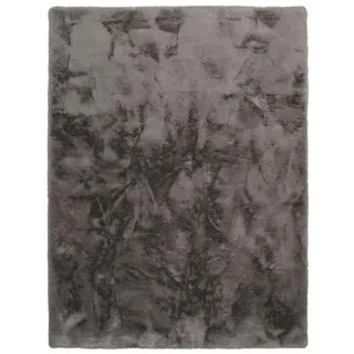 TT Home Hochflorteppich 80 x 150 cm Anthrazit