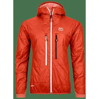 Ortovox Swisswool Piz Boé Jacket Women - Isolationsjacke Damen Tourenjacke-Orange-L