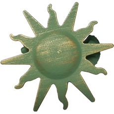 indeko Dekoklammer »Sonne B«, (5 St.), grün
