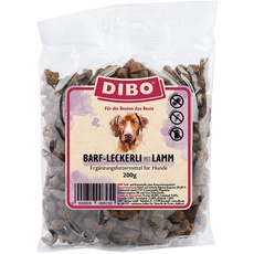 Bild Barf Leckerli, 200g Pferd, Wild, Strauß, Lamm, Ente Hundesnack klein und praktisch Trainings Hundeleckerlies zuckerfrei, gesund und lecker (Lamm)