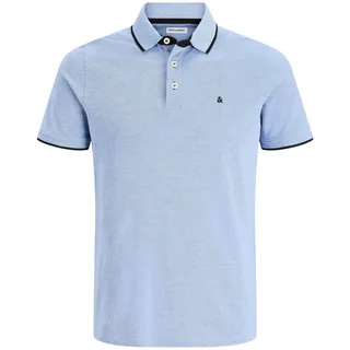 JACK & JONES Male Poloshirt 'Paulos' Blau,Dunkelblau - XS