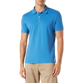 s.Oliver Men's Poloshirt,L,Blau 5955