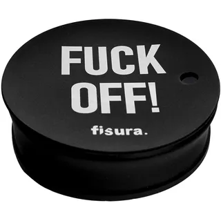 Fisura - 3er-Pack Anti-Spike-Getränkeabdeckungen "Off". Original Getränkeabdeckung für den Partys wiederverwendbar. Antidrogenschutz fürs Glas aus BPA free Silikon. 3 Stück.