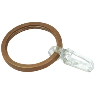 GARDINIA Ringe mit Gleiteinlage zu Stilprogramm Windsor, Ø 25 mm, bronze, 10-er Pack