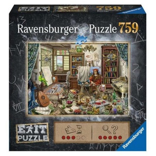 Ravensburger EXIT Puzzle Das Künstleratelier