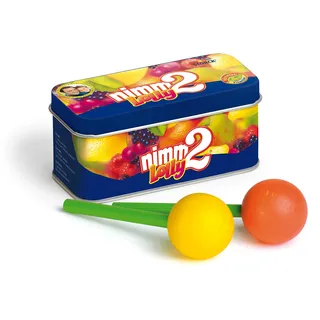 Erzi 14371 nimm2 Lollies aus Holz in der Dose, Kaufladenartikel für Kinder, Rollenspiele