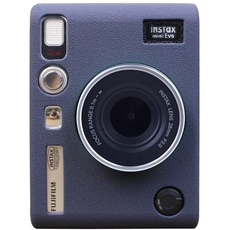 Rieibi Mini EVO Tasche – Silikon Schutzhülle für Fuji instax Mini EVO Sofortbildkamera – Weiche Gummi-Leicht Hülle für Fujifilm evo - Grün
