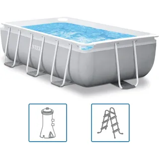INTEX Pool-Set Prism Frame Rechteckig 300x175x80 cm