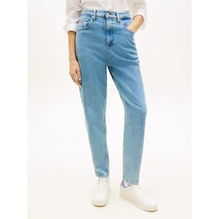 Tommy Hilfiger Tommy Jeans Ai4116 Mom Tapered", Fit Hochtaillierte Jeans - Denim light), - 24, - 34,