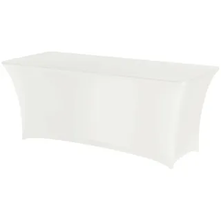 HENDI Tischhusse, rechteckig, (810927), Weiß