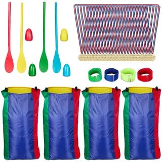 Relaxdays Outdoor Spiele für Kinder 40-Tlg.